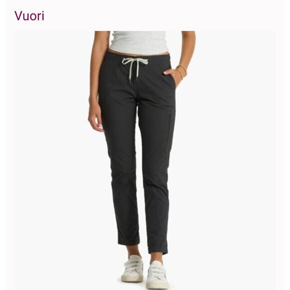 Womens Vuori Ripstop Active Everyday Pant Color Charcoal Size Large - Picture 1 of 12